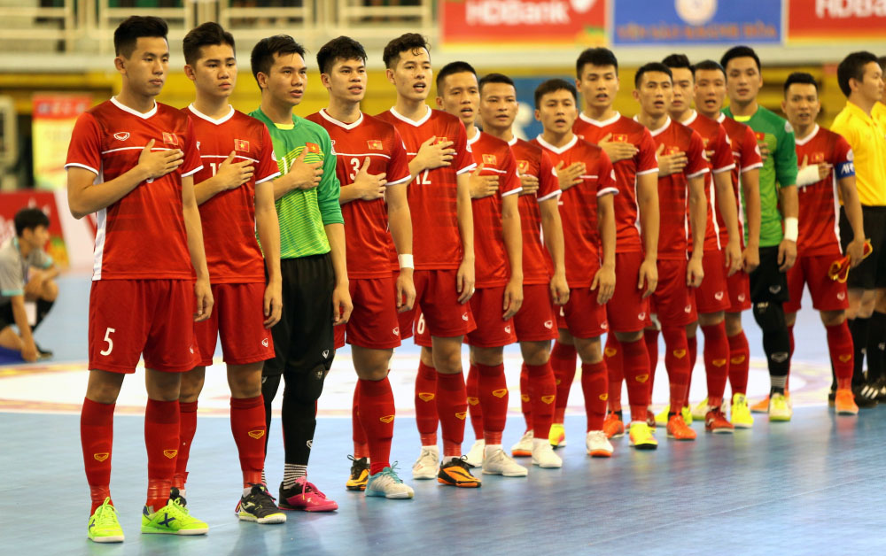 Futsal Việt Nam ở trong nhóm hạt giống số 4 VCK FIFA Futsal World Cup